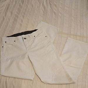 Wrangler Womens Ultimate Riding Q-Baby White Bootcut Jeans, WRQ20WS, 9/10 X 32